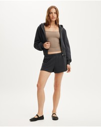 Cotton On - Oversized Zip Through Hoodie