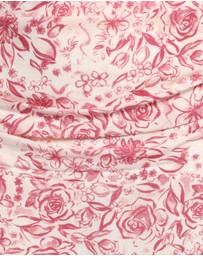 Petal & Pup - Velda Ruched Maxi Skirt - Pink Floral