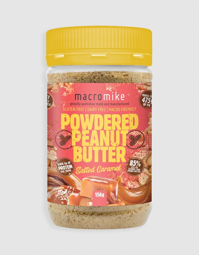 Macro Mike - Salted Caramel Powdered Peanut Butter - 156g
