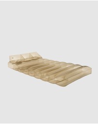&Sunday - Champagne Translucent Inflatable Pool Lounger Lilo