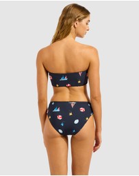 Seafolly - Beachclub Retro Bikini Bottom