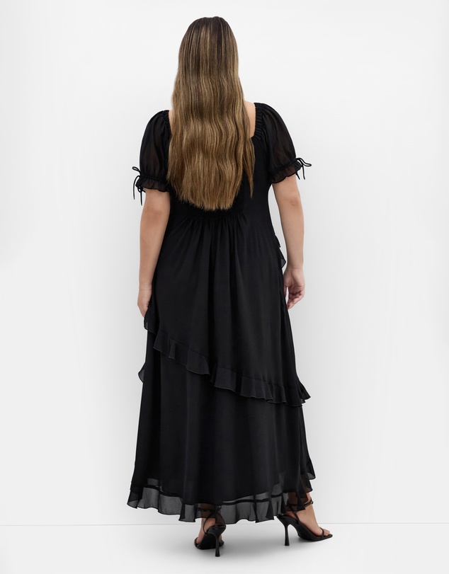 City Chic - Shayla Ruffle Maxi Dress