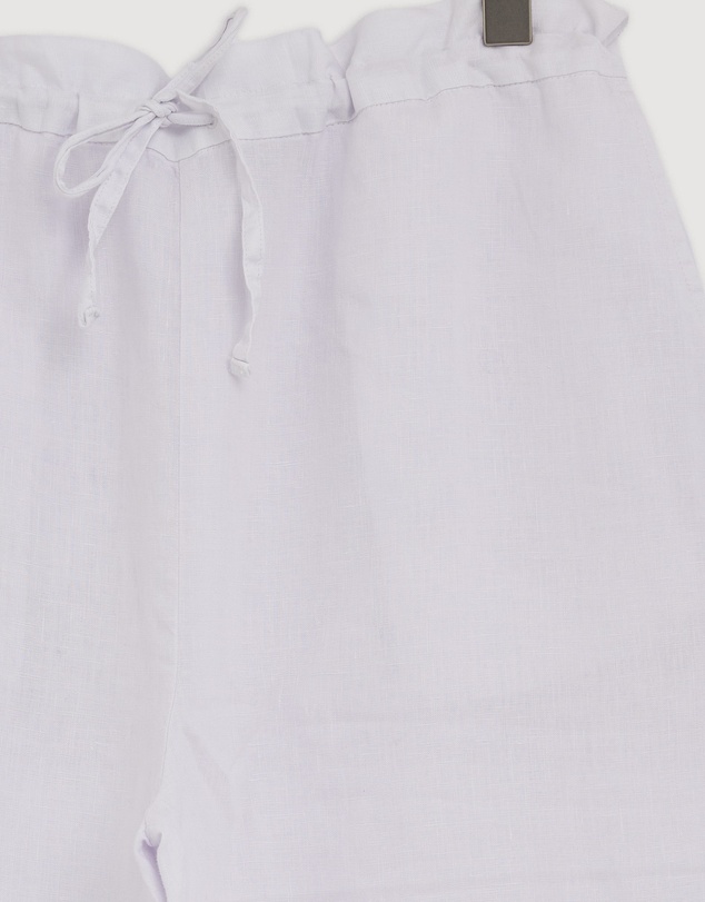 Revibe - Repaired Assembly Label Linen Pant