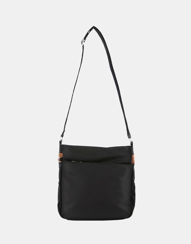 Pierre Cardin - Pierre Cardin Nylon Anti-Theft Cross Body Bag