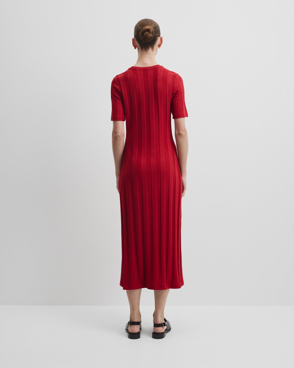country road rib dress Vivid Green Rib Slip Knit Dress - Dresses