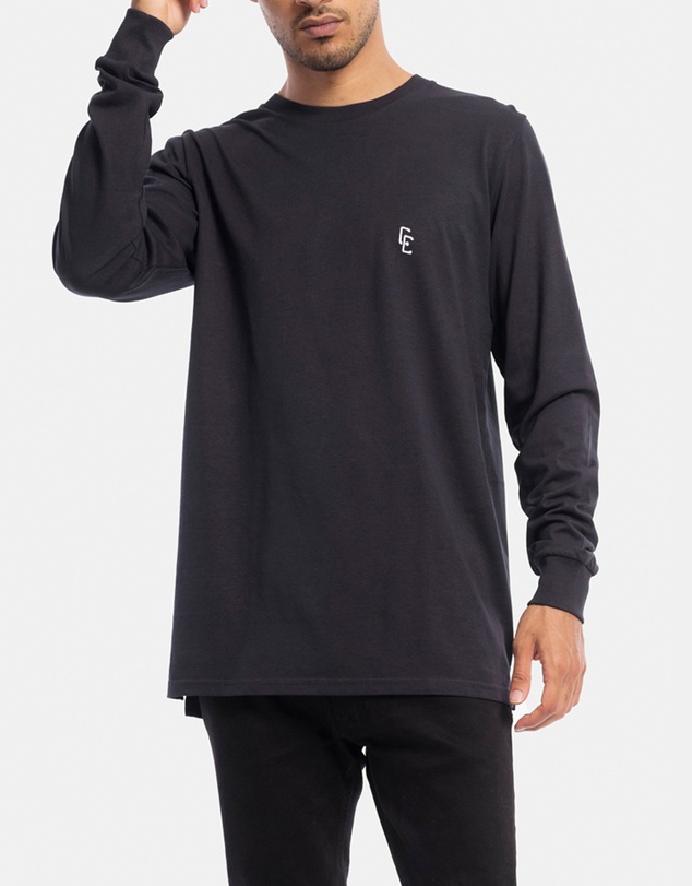 Counter Culture - Cypher Embroidery Long Sleeve Tee