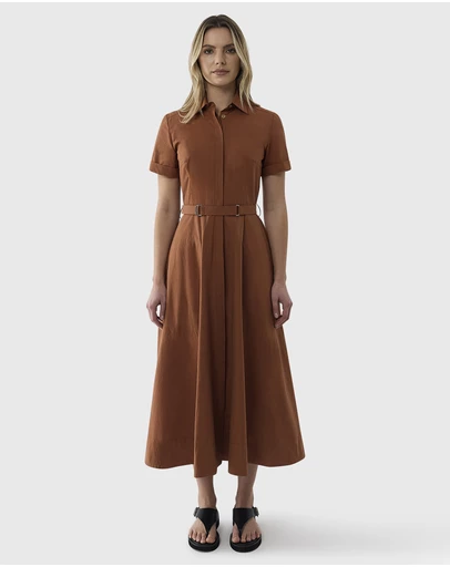 Farage - Cotton Shirtdress