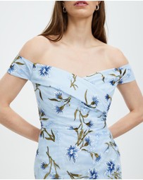 Romance by Honey and Beau - Gianna Off Shoulder Maxi Dress