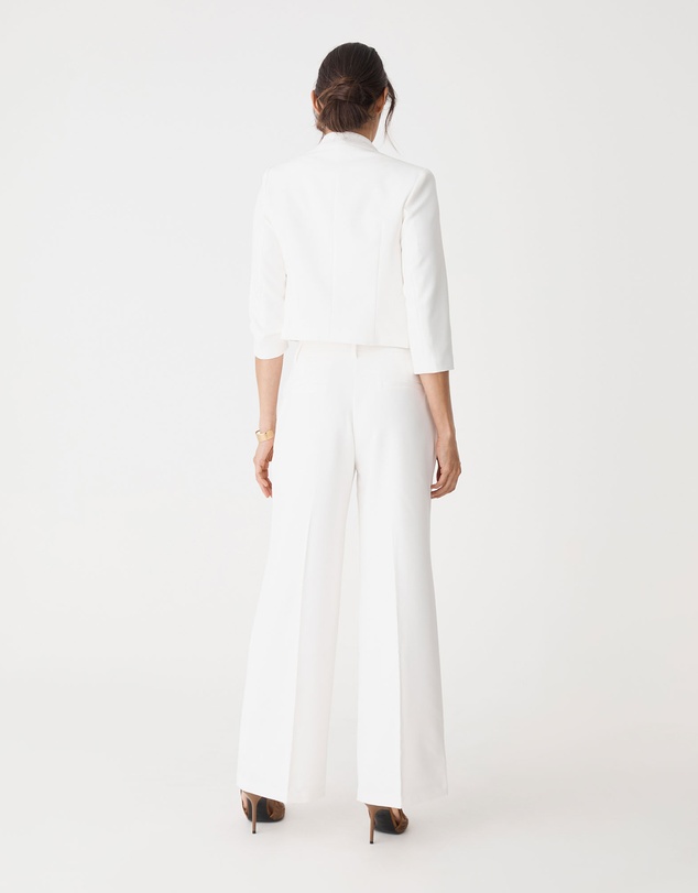 Forcast - Nikki Collarless Crop Jacket