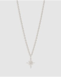 By Charlotte - Silver Starlight Necklace