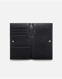 Nakedvice - The Salerno Black Passport Wallet