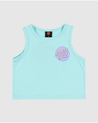Santa Cruz - Other Dot Pop Chest Cropped Tank - Teens