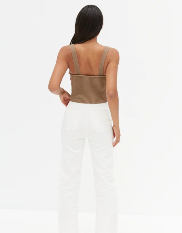 Style Addict - Knit Top - Khaki