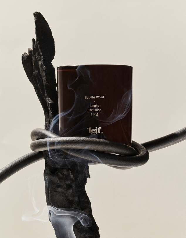Leif Products - Buddha Wood Candle 280g