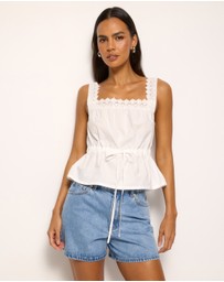 AERE - Elowen Lace Top