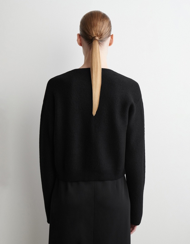 COS - Boiled-Wool Cardigan