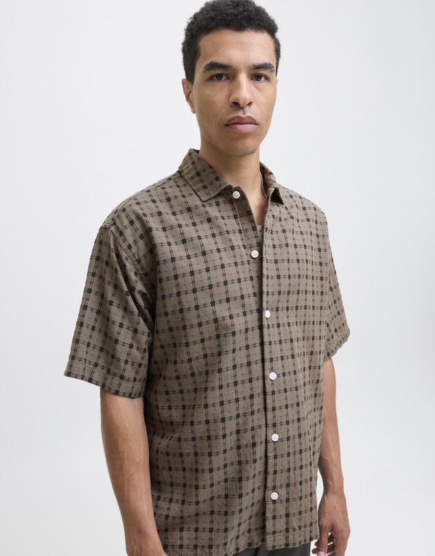 Jack & Jones - Blacliff Dobby SS Shirt