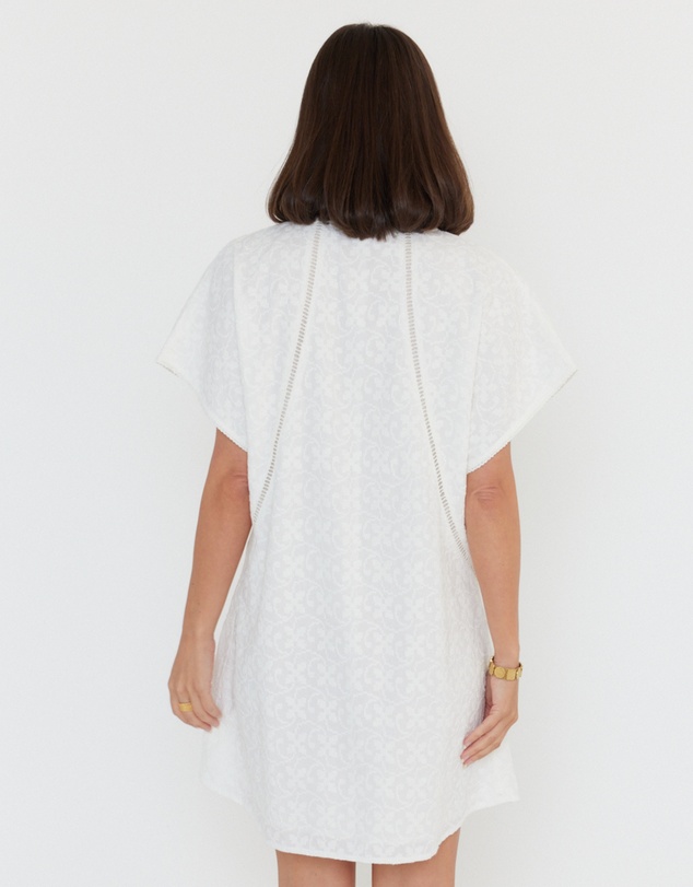 ALEXANDRA - Isaac Dress White