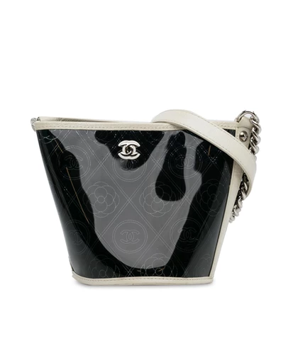 Pre-Loved by Azura Reborn - Pre-Loved Chanel 19 Mini Bucket Bag Patent Leather
