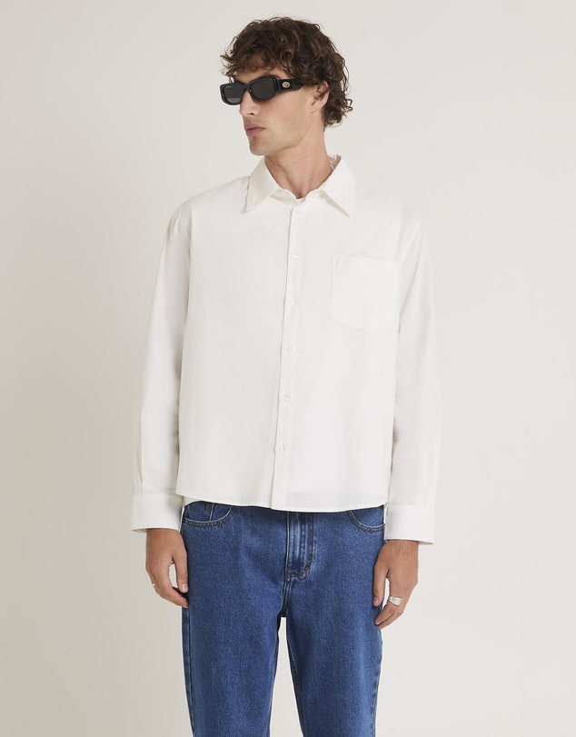 Arvust - Script Oxford Long Sleeve Shirt