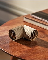 Lexon - Lexon Ray Set Of Magnetic Bluetooth Speakers - Gold