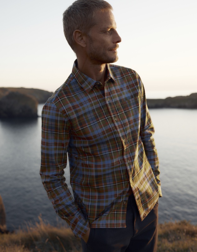 Seasalt - Seasalt Cornwall Multi Men's Goosander Shirt