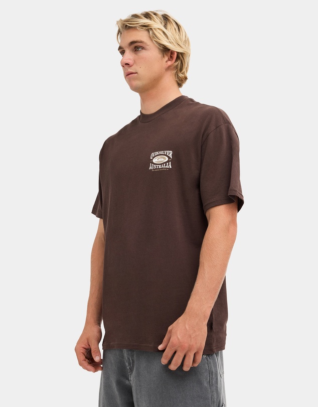 Quiksilver - Mens Retro Lock Up T-Shirt