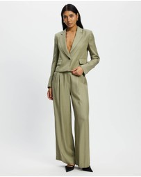 Emme - SALVIA CROPPED BLAZER