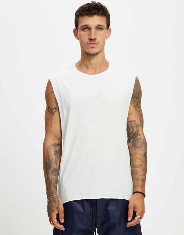 Surrounded By Ghosts - The Mottramite Cotton Tail Muscle T-Shirt