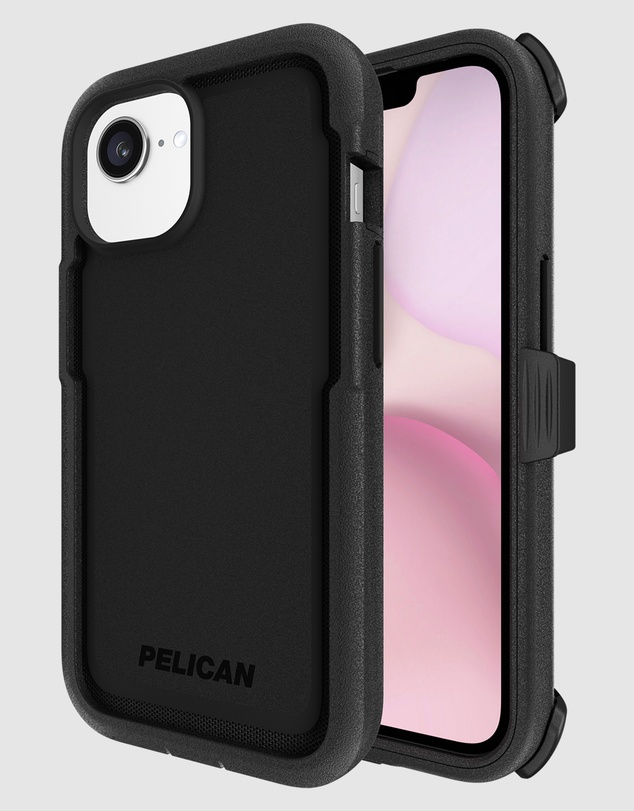 Pelican - Pelican Voyager MagSafe Case with Holster for iPhone 17e / 16e / 15 / 14 / 13