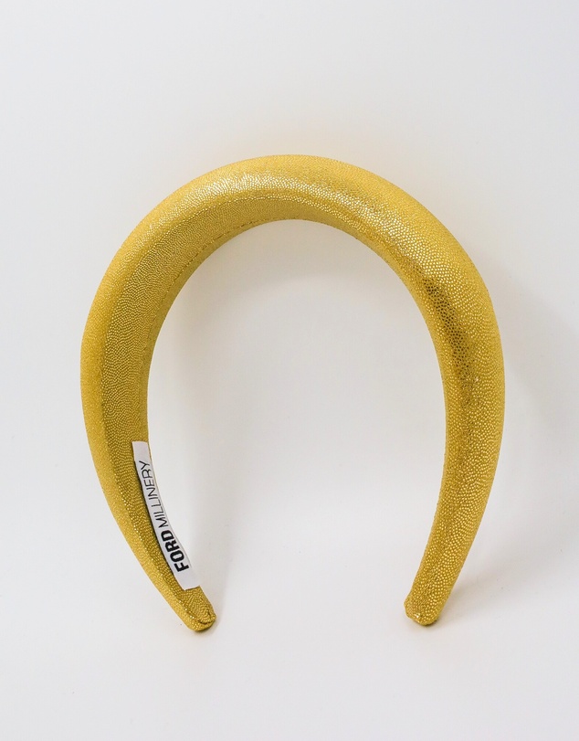 FORD MILLINERY - Kylie Yellow Gold