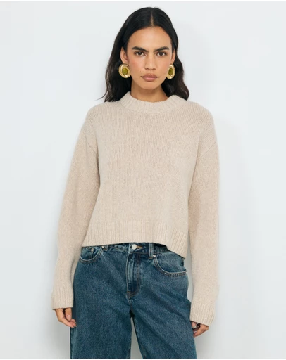 AERE - Emme Merino Wool Knit Jumper