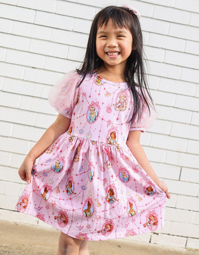 Rock Your Kid - Disney Princess Jersey Dress - ICONIC EXCLUSIVE
