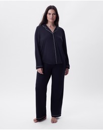 Bras N Things - Emilia Long Sleeve Top - Black