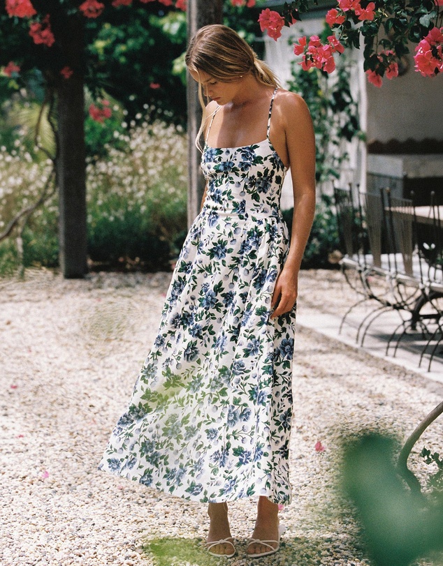 Peony - Panelled Midi Dress