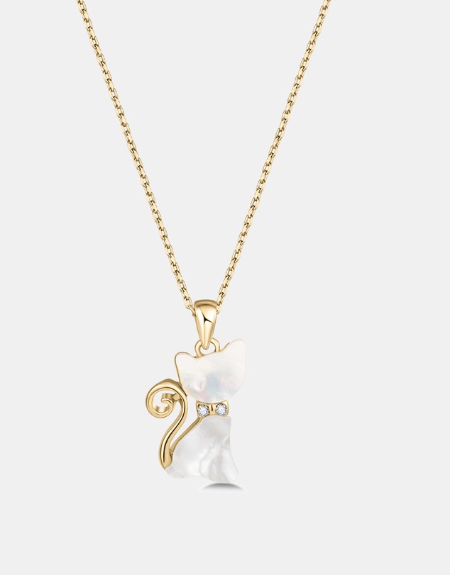Mestige Kids - Little Whiskers Necklace - 18K Gold Plated