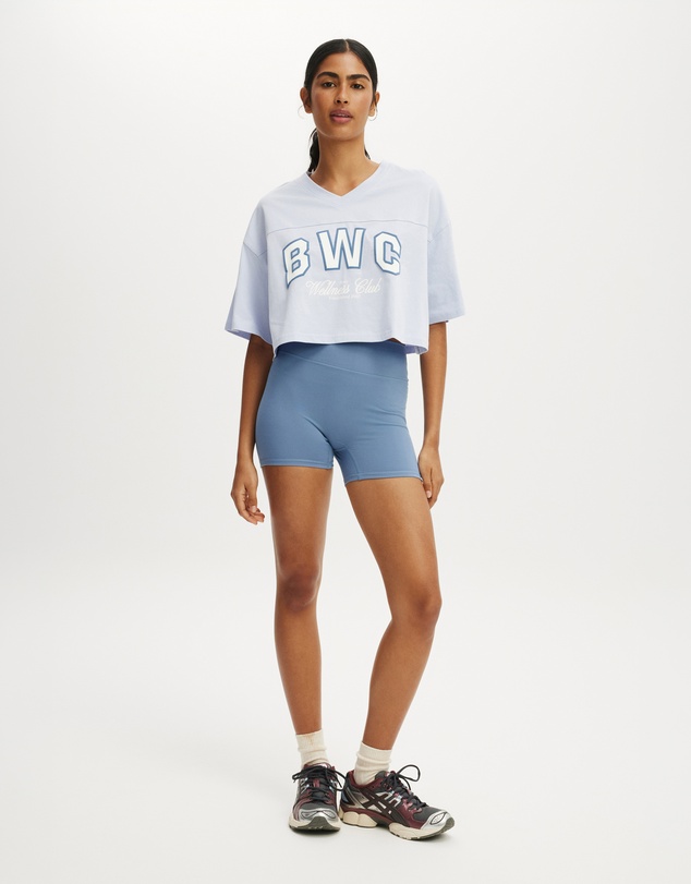 Cotton On Body Active - Cropped Graphic Sporty Tee