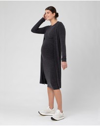 Ripe Maternity - Amber Ruched Long Sleeve Top