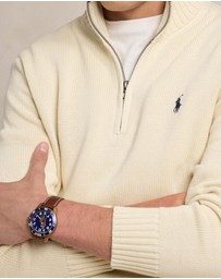 Polo Ralph Lauren - Cotton Quarter-Zip Sweater