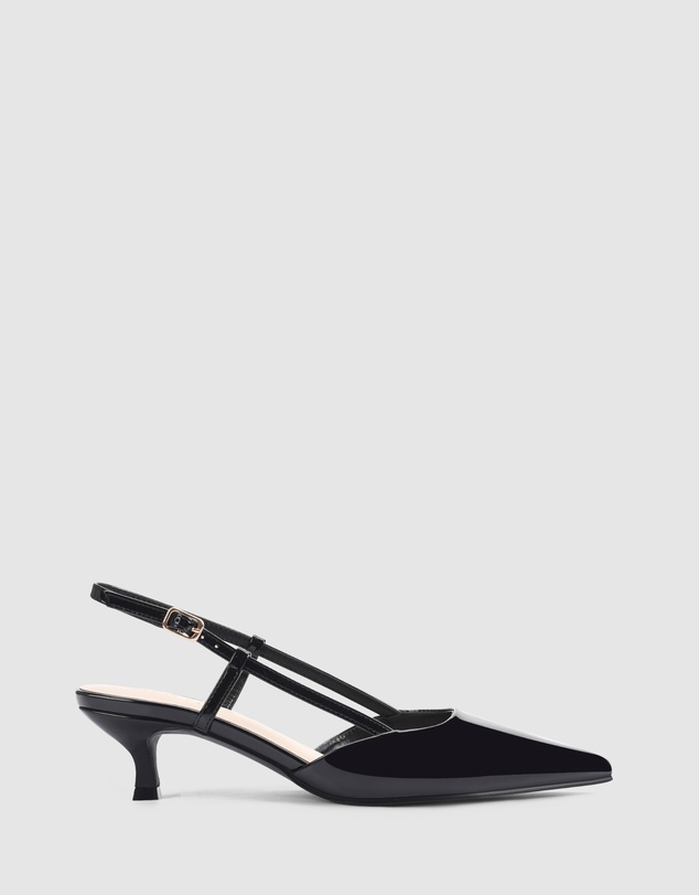 Verali - Lucas Slingback Kitten Heels