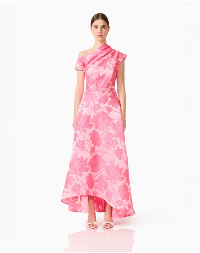 Elliatt - Dionne Asymmetrical Maxi Gown