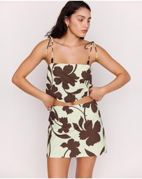 MINKPINK - Esme Mid Rise Mini Skirt