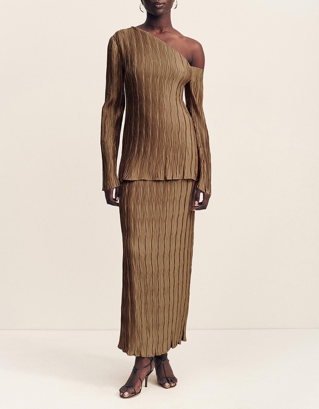 Shona Joy - Leda Asymmetrical LS Top