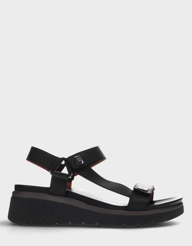 Mia Vita - Candice Sandal - Black/Black