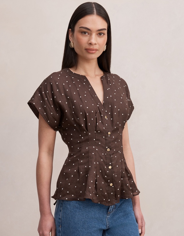 Forever New - Jemma V-Neck Blouse