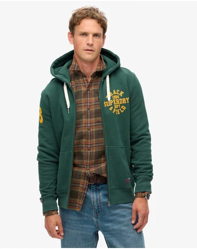 Superdry - Track & Field Graphic Ziphood