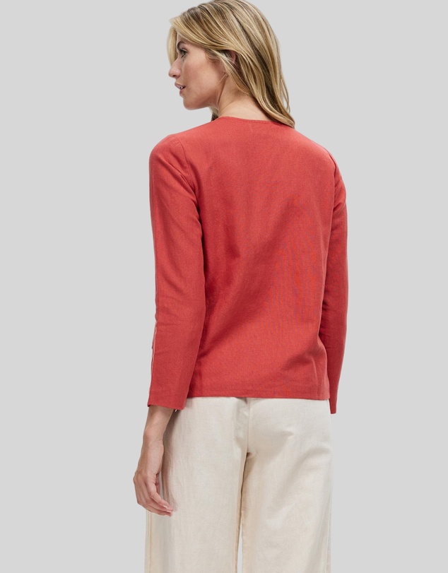 KAJA Clothing - Alexia Jacket - Rust Red