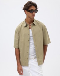AERE - Gatz Cotton Poplin Shirt