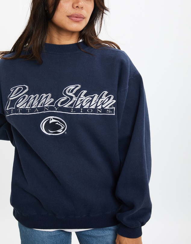 Vintage by The Real Deal - Pre Loved - 90s NCAA Penn State Nittany Lions Sweatshirt
