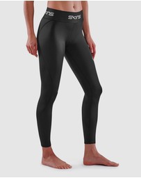 SKINS - SKINS Compression Series-1 Women's 7/8 Long Tights Activewear Black